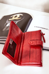 Women's Eco Leather Wallet Red Irinda