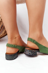 High-Heeled Ballerinas Maciejka Green 04482-09
