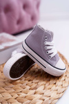 Kids High Sneakers Grey Filemon