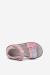 Children's Sandals With Velcro Pink Orailla