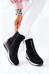 Women’s Boots On Wedge Black Glenvar