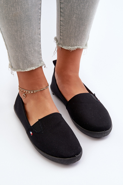 Women's Black Slip-On Sneakers Adrancia