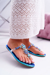 Women's Lu Boo Flip Flops Crystal Blue Conathe