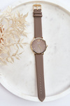 Women's Watch on Leather Strap Ernest E62001MD Grey