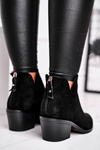 Women’s Boots Flat Heel Autumn Black Milky