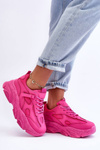 Women's Sneakers On Massive Platform Fuchsia Agnenia