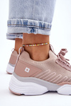Women's Slip-on Sports Shoes Memory Foam System Big Star LL274A141 Nude