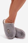 Furry Women's Slippers Gray Belinna