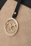 Large Classic Bag Nobo R1710-C015 Beige-Black