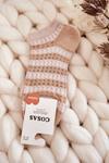 Women's Socks In stripes Cosas Beige