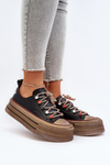 Women's Platform Sneakers GOE NN2N4053 Black
