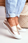 Sneakers On Slip On Sneakers Gold  Justy