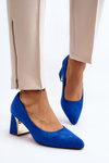 Blue Stelloria High Heel Pumps