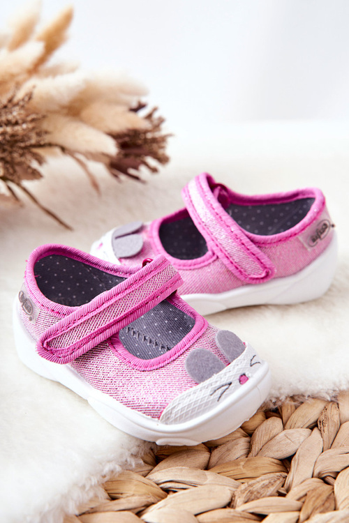 Flip-flops Ballerinas Befado Rabbit 209P034 Pink