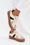 Women's Platform Sneakers Beige Sivirae