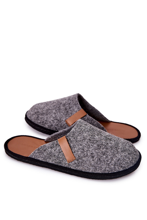 Men's Slippers Panto Fino II167007 Grey And Brown