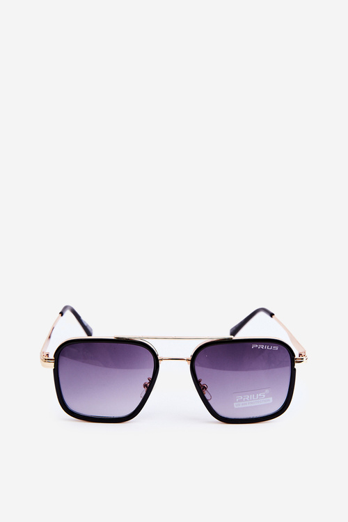 Women's Aviator Sunglasses UV400 Black-Gold