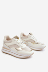 Women's Wedge Sports Shoes Light beige Ruby