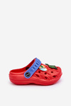 Children's Foam Lightweight Crocs Sandals Red Sweets