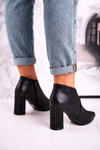 Women’s boots on high heel Sergio Leone black BT497