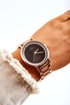 Women's Steel Watch Giorgio & Dario With Cubic Zirconia Rose Gold