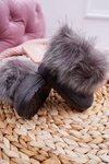 Children's Boots Snow Boots With Fur Grey Ariana