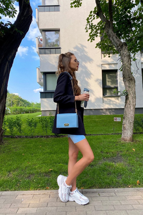 Women's Sneakers Memory Foam Big Star HH274255 White-Purple