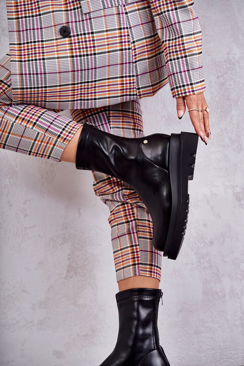 High Warm Boots GOE KK2N4054 Black