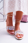 Women's Sandals Lu Boo Crystals Pink Madina