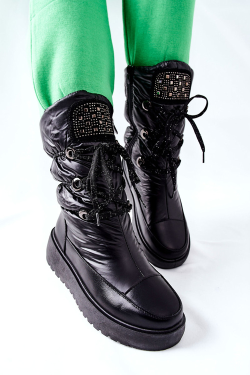 Women's Snow Boots Black Chardonnay