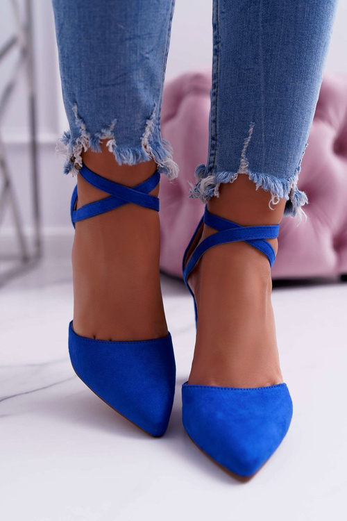 Women's Stiletto pumps High Traffic Blue