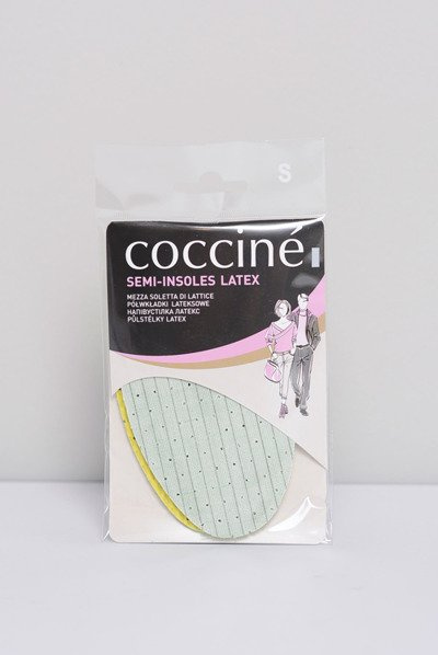 Coccine Latex Perforated Half Insoles