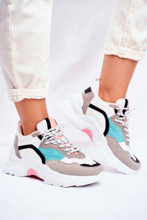 Women’s Sport Shoes Sneakers White Green Mindanao