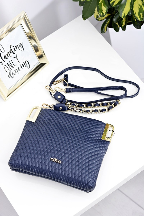 Women's Handbag Navy Blue Quilted Purse
