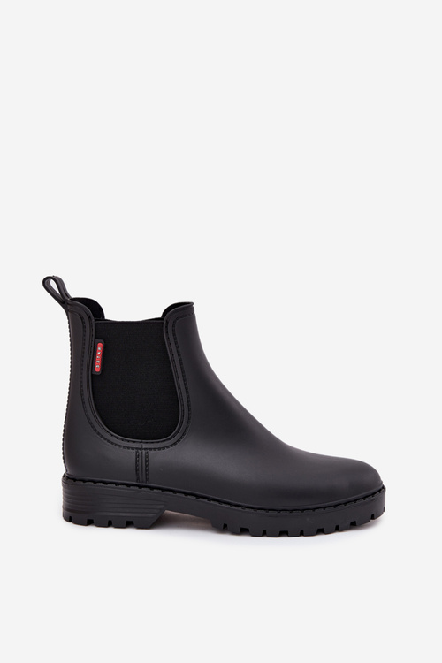 Low Women's Rain Boots Matte Black Birella