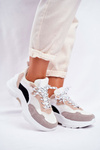 Women’s Sport Shoes Sneakers White Beige Mindanao