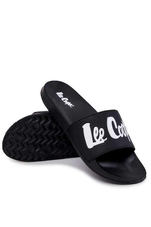 Klapki Męskie Lekkie Czarne Lee Cooper LCW-22-42-1005
