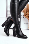 Women’s Boots On High Heel Black Gloris
