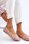 Openwork Fashionable Ballerinas Pink Thiago