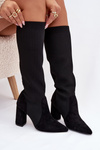 Women's Heeled Boots Black Yserine