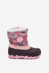 Children's Girls Snow Boots with Zipper Lee Cooper LCJ-25-10-3770 Pink
