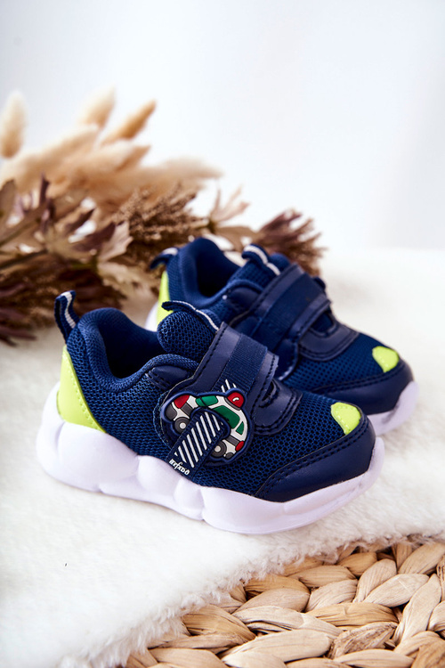 Children's Velcro Sports Shoes Befado 516P094 Navy Blue