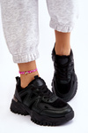 Classic Sport Platform Shoes Black Bowie