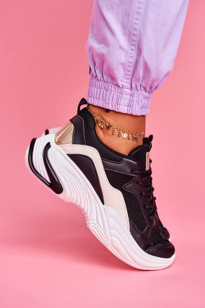 Sport Women's Shoes Colored Black Pinner