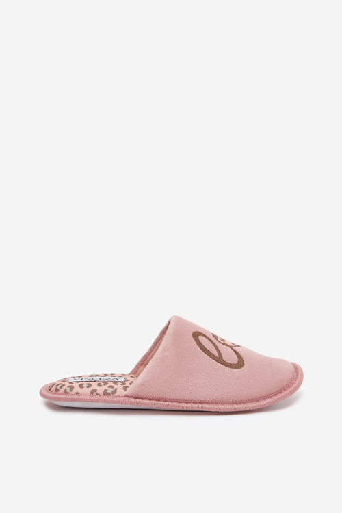 Women's slippers LOVE Vinceza 19960 Pink