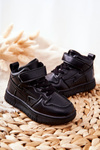 Children's High Sneakers Black Bartnie