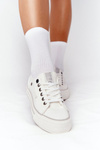 Women's Sneakers On A Platform BIG STAR HH274052 White