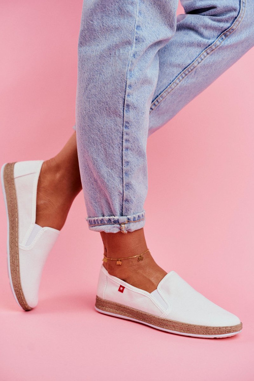 Women's Espadrilles Big Star Slip-on White FF276036