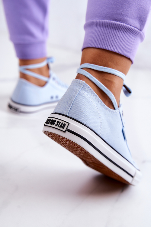 Women's Low Sneakers Big Star JJ274A004 Blue