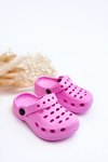 Klapki Kroksy Dziecięce Piankowe Różowe Lucas PP6197